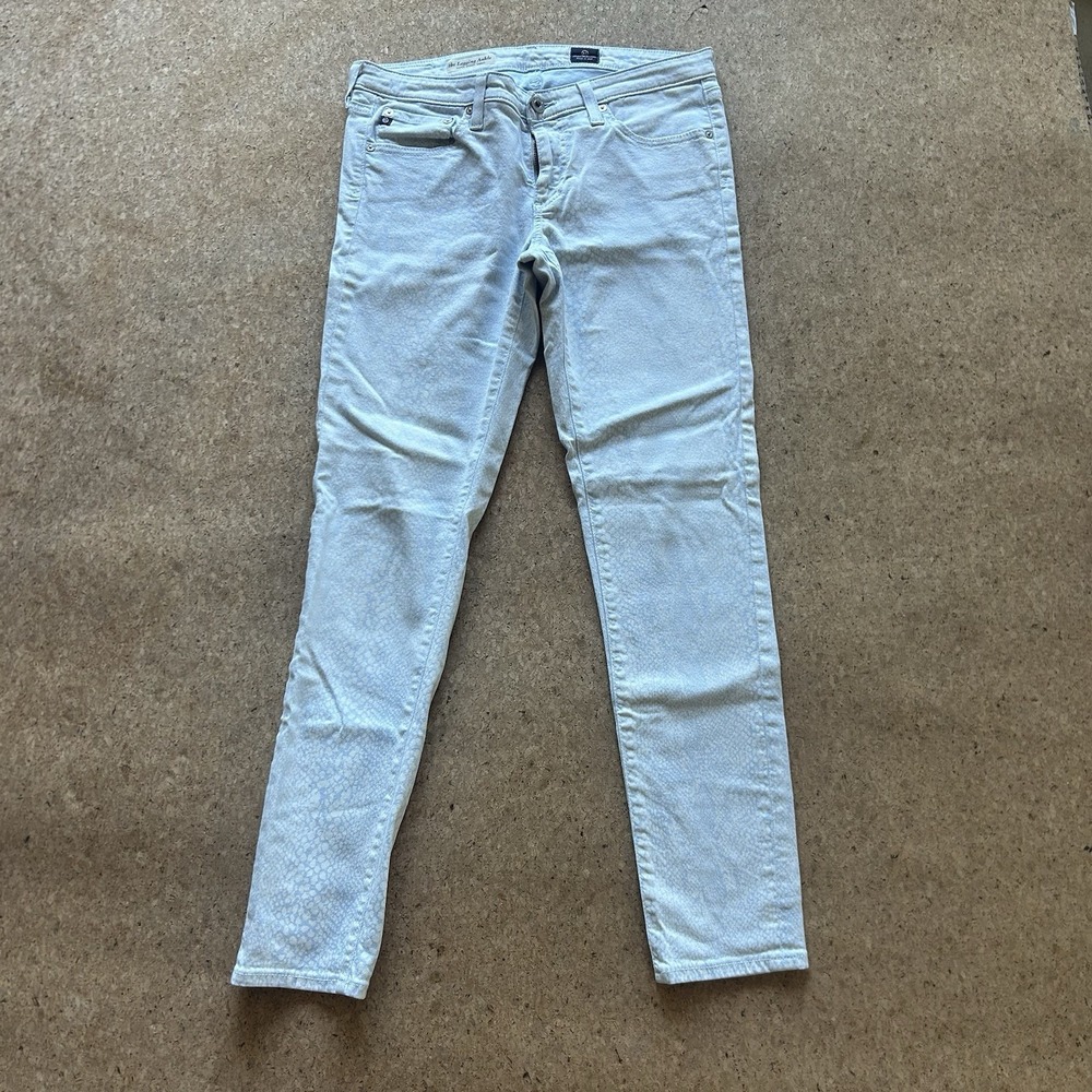 Adriano Goldschmied The Legging  Ankle Super Skinny Jeans  Size 29 R Light Blue